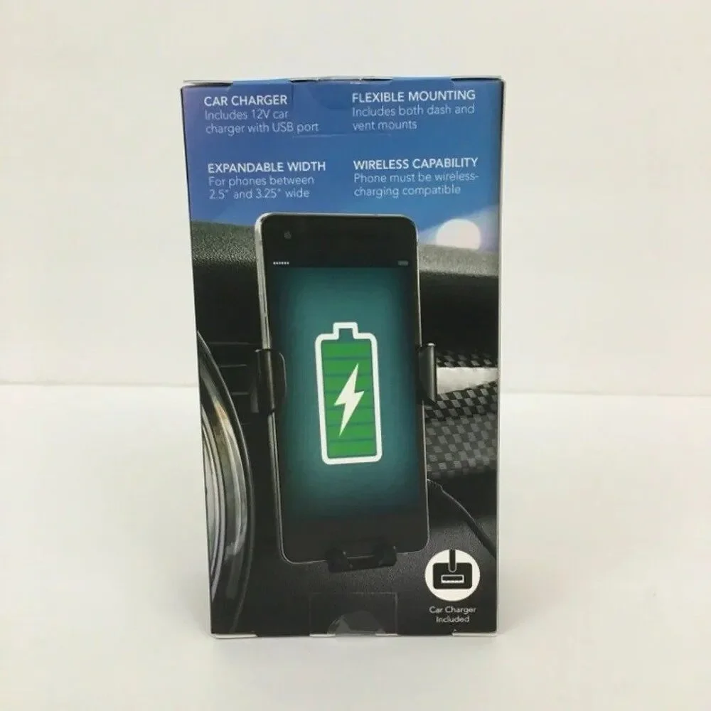 Wireless Charging Phone Holder- iPhone or Andriod - NEW SEALED